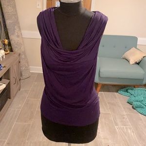 Joseph A sz lg cowl neck top